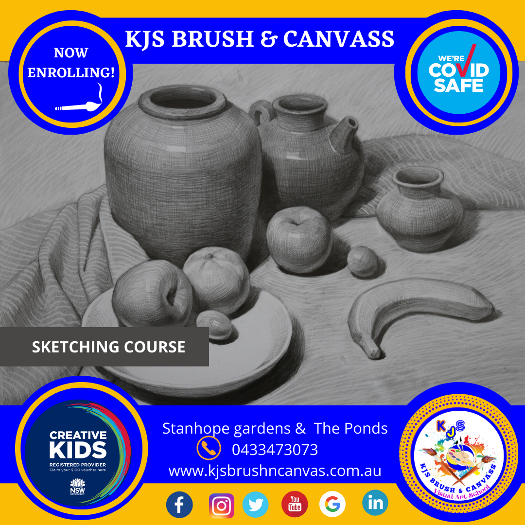 SKETCHING COURSE- ALL AGE GROUP